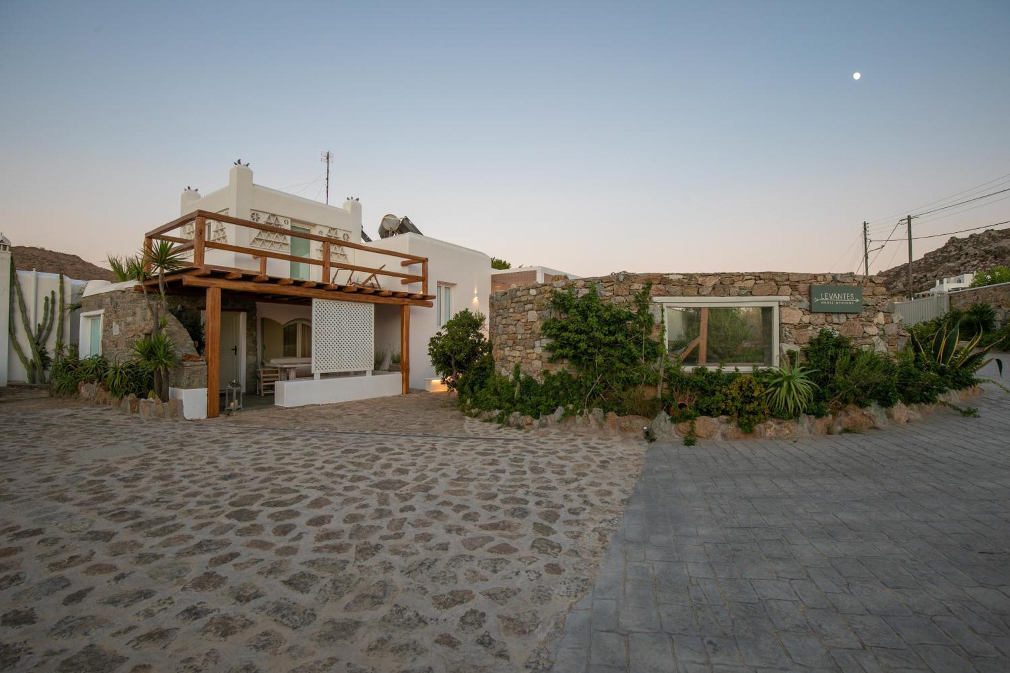 Levantes House Mykonos Ano Mera Eksteriør billede